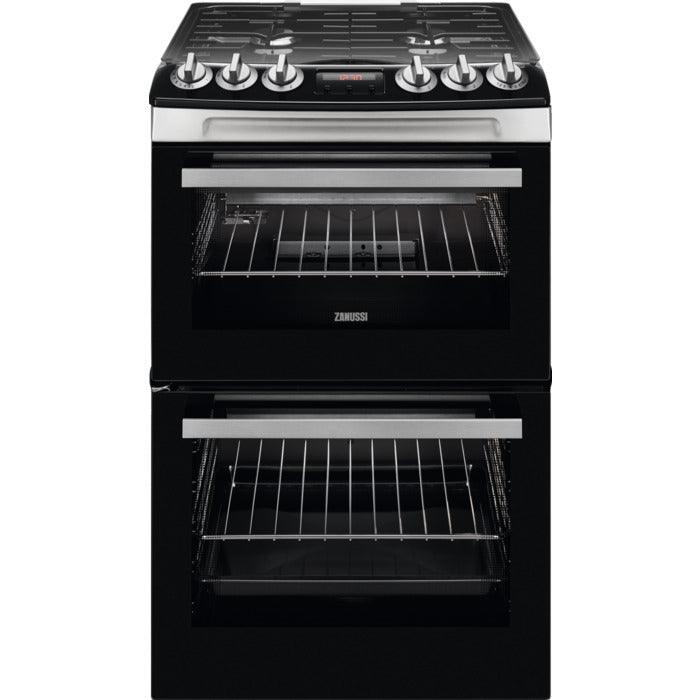 Zanussi 55cm Freestanding Gas Cooker - Stainless steel | ZCG43250XA (7256692261052)