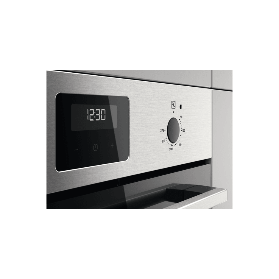 Zanussi 60CM Built In Electric Single Oven - Stainless Steel | ZOHNX3X1 from DID Electrical - guaranteed Irish, guaranteed quality service. (6890930274492)