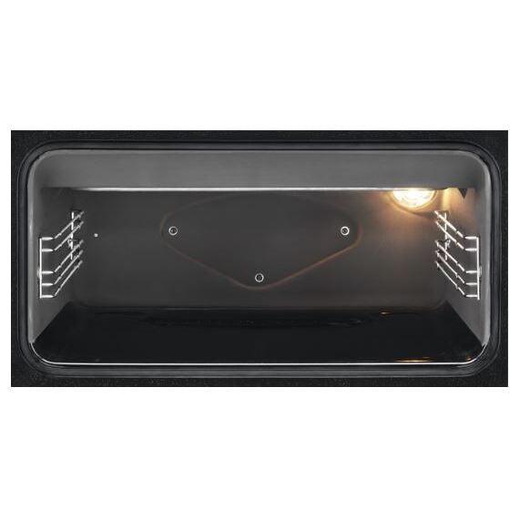 Zanussi 60cm Ceramic Electric Cooker - Black &amp; Stainless Steel | ZCV69360XA from DID Electrical - guaranteed Irish, guaranteed quality service. (6977448378556)