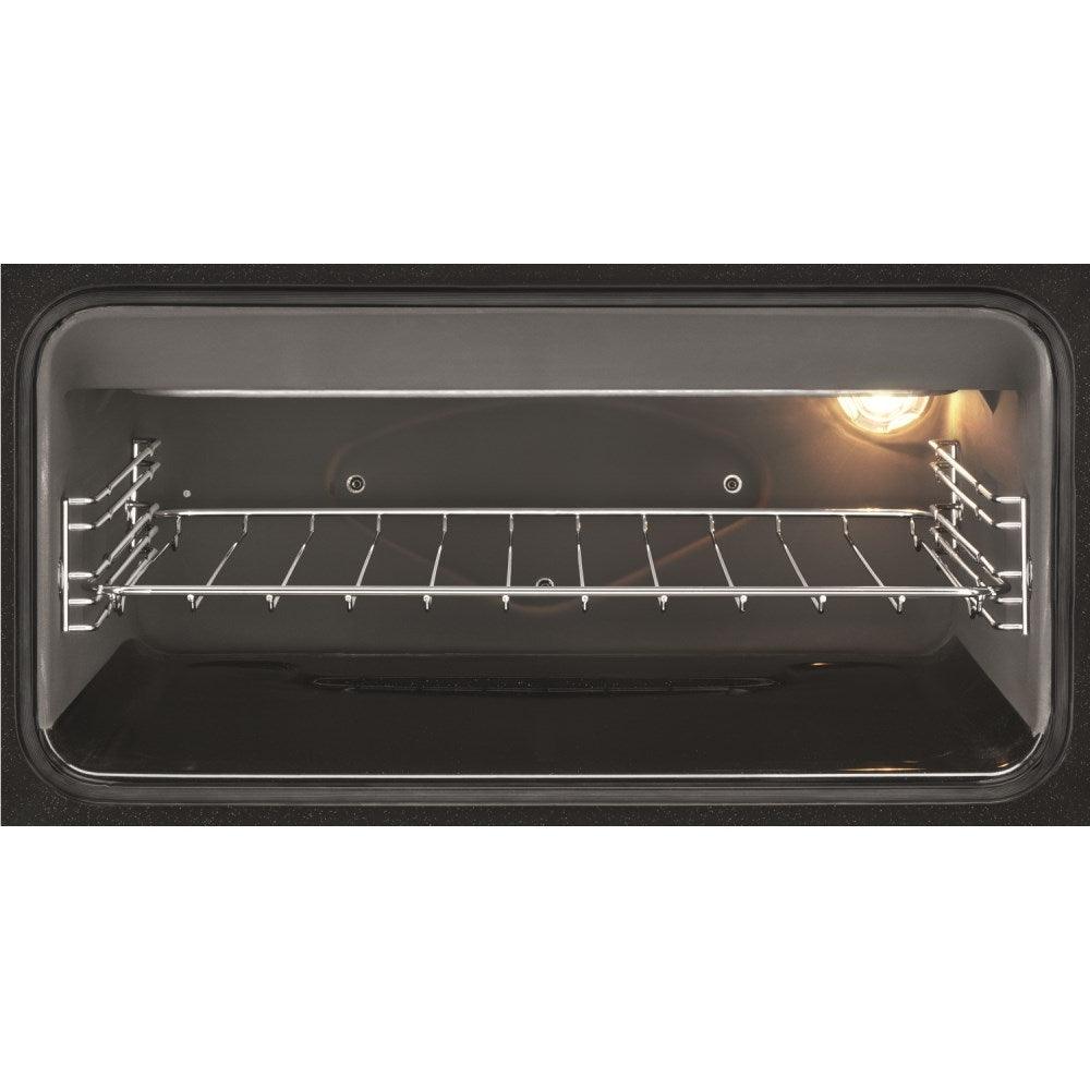 Zanussi 60cm Freestanding Double Oven Cooker With Ceramic Hob - Stainless Steel | ZCV66250XA from DID Electrical - guaranteed Irish, guaranteed quality service. (6977413775548)