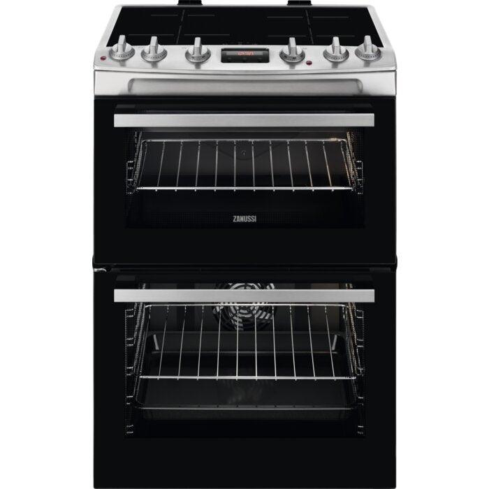 Zanussi 60CM Freestanding Electric Cooker with Induction Hob - Stainless Steel | ZCI66280XA (7365940740284)