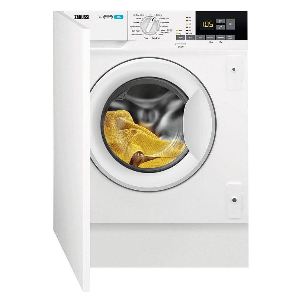 Zanussi 7KG/4KG 1600 Spin Integrated Washer Dryer - White | Z716WT83BI from DID Electrical - guaranteed Irish, guaranteed quality service. (6890790912188)