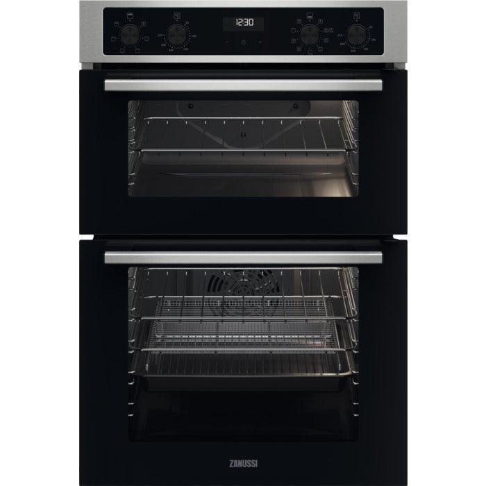 Zanussi Series 20 Built-In Electric Double Oven - Stainless Steel | ZKCNA4X1 (7156732100796)