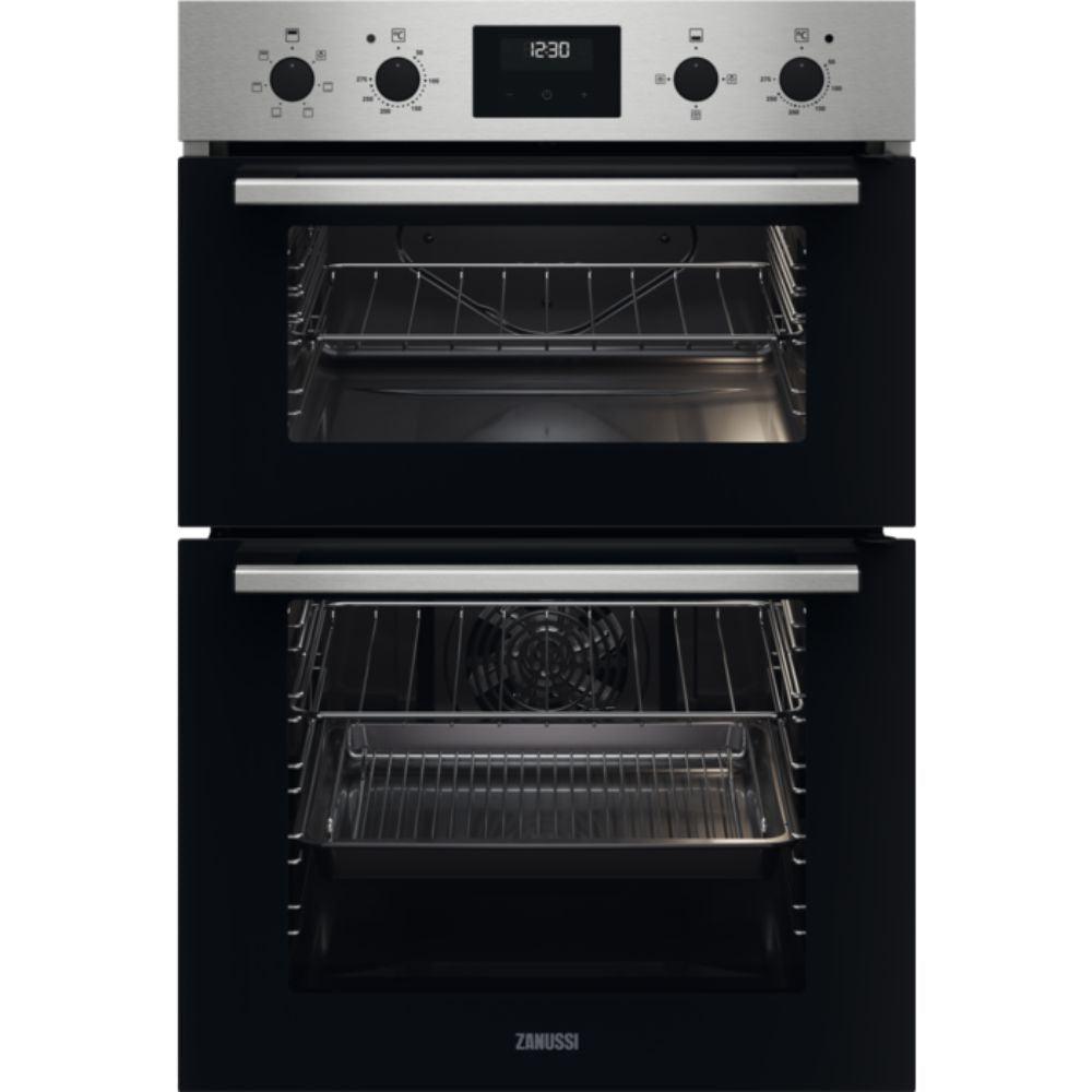 Zanussi Series 20 Built-In Electric Double Oven - Stainless Steel | ZKHNL3X1 (7156732133564)