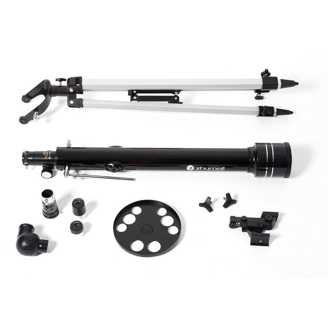 Zhumell 60MM AZ Refractor Telescope - Black | ZHUN006-1CGL from DID Electrical - guaranteed Irish, guaranteed quality service. (6977544585404)